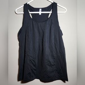 GAP Women’s Black Racerback Athletic Tank Top Size Large | Sports Activewear